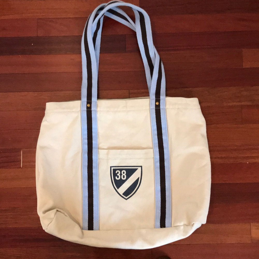 Cremieux canvas shoulder bag